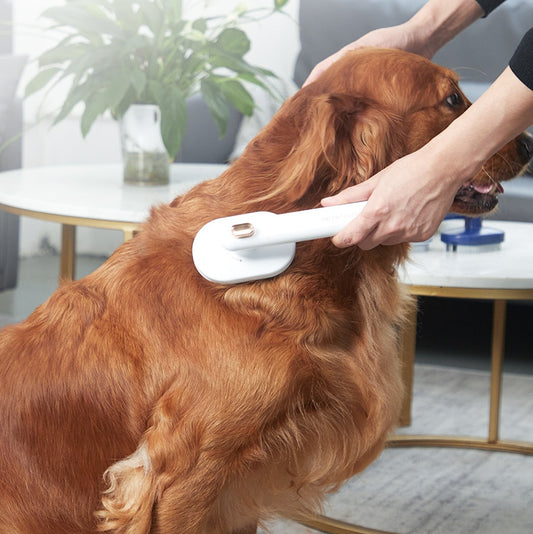 Deshedding Pet Brush for Dogs & Cats – Self-Cleaning Brush, Reduces Shedding & Mats