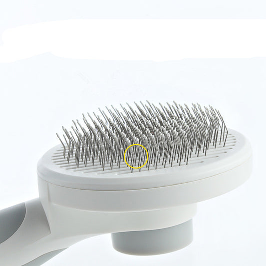 The 2-in-1 Massage & Groom Brush (Grey)