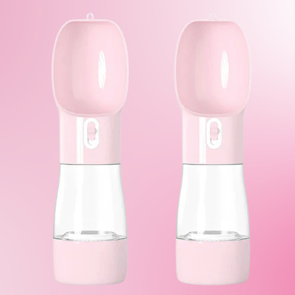2-Pack Bundle - Dog Water Bottle – Portable & Leakproof Travel Dispenser
